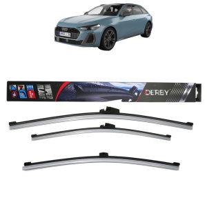 Set 3 stergatoare AUDI A5 Avant (FU5) din 2024-2025, Derby, din cauciuc siliconat rezistent