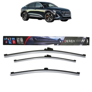 Set 3 stergatoare AUDI Q4 E-TRON SUV (F4B) din 2021, Derby, din cauciuc siliconat rezistent