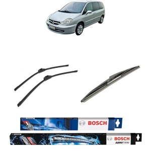 Set 3 stergatoare CITROEN C8 Van (EA_, EB_) din 2003-2011, Bosch Aerotwin Retrofit, din cauciuc siliconat rezistent