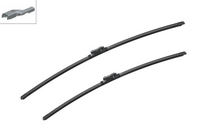 Set 3 stergatoare CITROEN GRAND C4 SPACETOURER (3A_, 3E_) din 2018-2019, Bosch Aerotwin, din cauciuc siliconat rezistent - Img 2