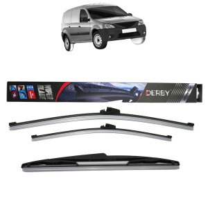 Set 3 stergatoare DACIA LOGAN EXPRESS (FS_) din 2007-2012, Derby, din cauciuc siliconat rezistent