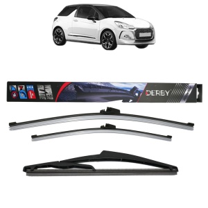 Set 3 stergatoare DS DS 3 (SA_) din 2015-2019, Derby, din cauciuc siliconat rezistent