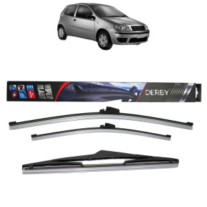 Set 3 stergatoare FIAT PUNTO (188_) din 1999-2012, Derby, din cauciuc siliconat rezistent