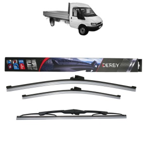 Set 3 stergatoare FORD TRANSIT Platform/Chassis (FM_ _, FN_ _) din 2000-2006, Derby, din cauciuc siliconat rezistent