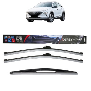 Set 3 stergatoare HYUNDAI NEXO (FE) din 2018, Derby, din cauciuc siliconat rezistent