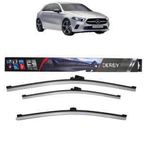 Set 3 stergatoare MERCEDES-BENZ A-CLASS (W177) din 2018-2020, Derby, din cauciuc siliconat rezistent