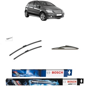 Set 3 stergatoare MERCEDES-BENZ B-CLASS Sports Tourer (W245) din 2005-2011, Bosch Aerotwin, din cauciuc siliconat rezistent