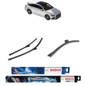 Set 3 stergatoare MERCEDES-BENZ CLA Shooting Brake (X118) din 2019-2023, Bosch Aerotwin, din cauciuc siliconat rezistent