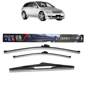 Set 3 stergatoare MERCEDES-BENZ R-CLASS (W251, V251) din 2005-2014, Derby, din cauciuc siliconat rezistent