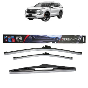 Set 3 stergatoare MITSUBISHI OUTLANDER IV (GM_W, DG, GN_W) din 2021-2025, Derby, din cauciuc siliconat rezistent