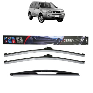 Set 3 stergatoare NISSAN X-TRAIL I (T30) din 2001-2013, Derby, din cauciuc siliconat rezistent