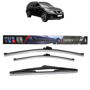 Set 3 stergatoare NISSAN X-TRAIL III (T32_, T32R, T32RR) din 2014-2021, Derby, din cauciuc siliconat rezistent