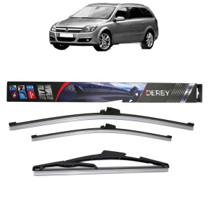 Set 3 stergatoare OPEL ASTRA H Estate (A04) din 2004-2014, Derby, din cauciuc siliconat rezistent