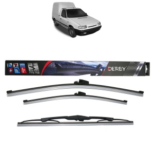 Set 3 stergatoare SKODA FELICIA Cube Van (6U5) din 1995-2000, Derby, din cauciuc siliconat rezistent - Img 1