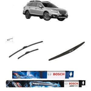 Set 3 stergatoare SUBARU OUTBACK (BS) din 2015-2019, Bosch Aerotwin Retrofit, din cauciuc siliconat rezistent