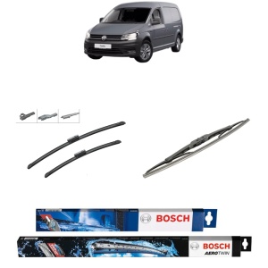 Set 3 stergatoare VOLKSWAGEN CADDY III Box Body/MPV (2KA, 2KH, 2CA, 2CH) din 2004-2015, Bosch Aerotwin Multi, din cauciuc siliconat rezistent