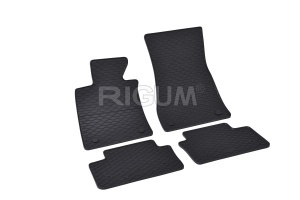 Set 5 covorase auto CHEVROLET LACETTI din 2004 - 2011, cu covoras tunel median, Caroserie HATCHBACK - Img 2