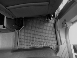 Set 5 covorase auto CHEVROLET MALIBU din 07.2012 - 2015, cu covoras tunel median, Caroserie SEDAN - Img 6