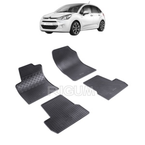 Set covorase auto CITROEN C3 II din 2009 - 12.2016, Caroserie HATCHBACK
