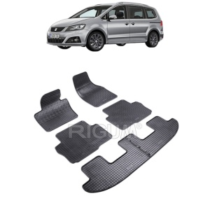 Set covorase auto SEAT ALHAMBRA II din 09.2010 - 03.2022, Caroserie VAN 7 LOCURI