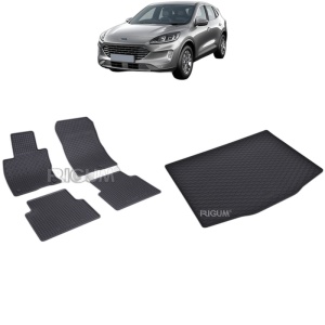 Set Covorase Auto Si Tavita Portbagaj FORD KUGA HYBRID din 04.2020 - 2026, caroserie suv hybrid,
