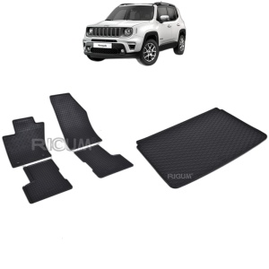 Set Covorase Auto Si Tavita Portbagaj JEEP RENEGADE MHEV din 02.2022 - 2026, caroserie suv,