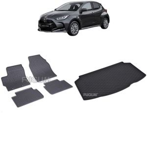 Set Covorase Auto Si Tavita Portbagaj MAZDA 2 HYBRID din 2022 - 2026, caroserie hatchback,
