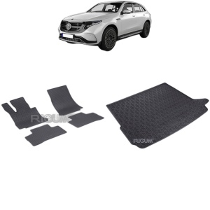 Set Covorase Auto Si Tavita Portbagaj MERCEDES EQC din 05.2019 - 2026, caroserie suv,