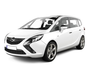 Set Covorase Auto Si Tavita Portbagaj OPEL ZAFIRA C din 01.2012 - 07.2019, caroserie van 7 locuri, 7 LOCURI, RAND 3 CULCAT - Img 7