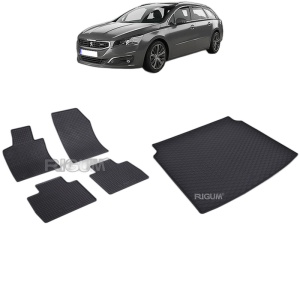 Set Covorase Auto Si Tavita Portbagaj PEUGEOT 508 II din 11.2018 - 2026, caroserie combi,