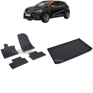 Set Covorase Auto Si Tavita Portbagaj RENAULT CAPTUR II E-TECH FULL HYBRID din 08.2022 - 2026, caroserie suv, PORTBAGAJ SUPERIOR