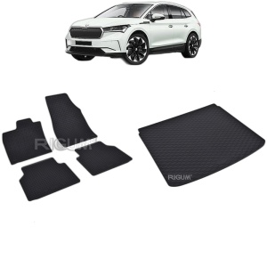 Set Covorase Auto Si Tavita Portbagaj SKODA ENYAQ IV din 04.2021 - 01.2022, caroserie suv, PORTBAGAJ INFERIOR SI SUPERIOR
