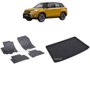 Set Covorase Auto Si Tavita Portbagaj SUZUKI VITARA din 03.2015 - 03.2020, caroserie suv, PORTBAGAJ SUPERIOR