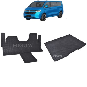 Set Covorase Auto Si Tavita Portbagaj VOLKSWAGEN T7 CARAVELLE din 2025 - 2026, caroserie van, AMPATAMENT L2, 8-9 LOCURI