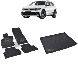 Set Covorase Auto Si Tavita Portbagaj VOLKSWAGEN TIGUAN III PHEV din 02.2024 - 2026, caroserie suv,