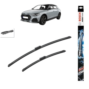 Set stergatoare auto AUDI A1 Allstreet (GBH) din 2022-2024, Bosch Aerotwin, din cauciuc siliconat rezistent