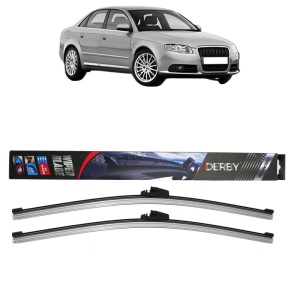 Set stergatoare auto AUDI A4 B7 (8EC) din 2004-2008, Derby, din cauciuc siliconat rezistent - Img 1
