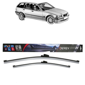 Set stergatoare auto BMW 3 Touring (E36) din 1995-1999, Derby, din cauciuc siliconat rezistent