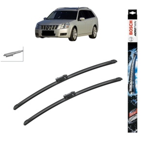 Set stergatoare auto CADILLAC BLS Wagon din 2007-2010, Bosch Aerotwin, din cauciuc siliconat rezistent