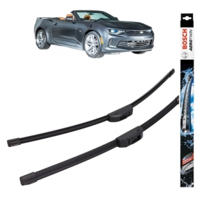 Set stergatoare auto CHEVROLET CAMARO Convertible din 2011-2016, Bosch Aerotwin Retrofit, din cauciuc siliconat rezistent