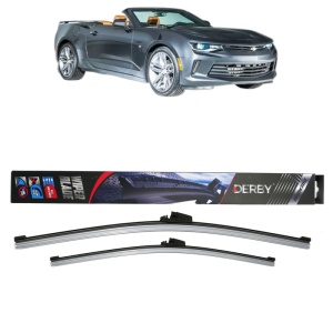 Set stergatoare auto CHEVROLET CAMARO Convertible din 2011-2016, Derby, din cauciuc siliconat rezistent - Img 1