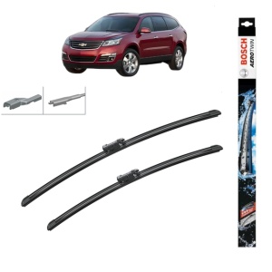 Set stergatoare auto CHEVROLET TRAVERSE din 2008, Bosch Aerotwin, din cauciuc siliconat rezistent