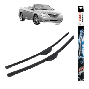 Set stergatoare auto CHRYSLER SEBRING Convertible (JR) din 2001-2007, Bosch Aerotwin Retrofit, din cauciuc siliconat rezistent