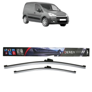 Set stergatoare auto CITROEN BERLINGO Box Body/MPV (B9) din 2008-2021, Derby, din cauciuc siliconat rezistent
