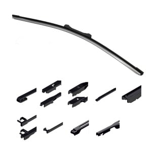 Set stergatoare auto CITROEN C-CROSSER Van (VU_) din 2007-2012, Derby, din cauciuc siliconat rezistent - Img 4
