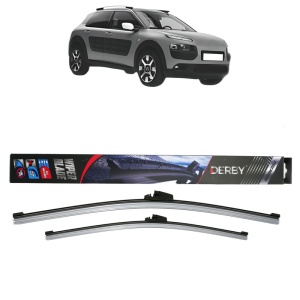 Set stergatoare auto CITROEN C4 CACTUS din 2014-2018, Derby, din cauciuc siliconat rezistent