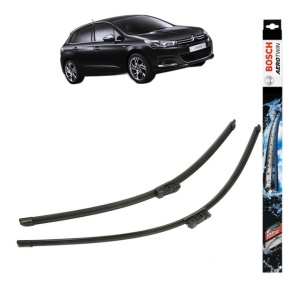 Set stergatoare auto CITROEN C4 II Saloon (NC_) din 2013, Bosch Aerotwin, din cauciuc siliconat rezistent - Img 1