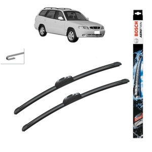 Set stergatoare auto DAEWOO NUBIRA (J100) din 1997-1999, Bosch Aerotwin Retrofit, din cauciuc siliconat rezistent
