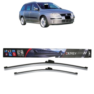 Set stergatoare auto FIAT STILO (192_) din 2001-2007, Derby, din cauciuc siliconat rezistent - Img 1