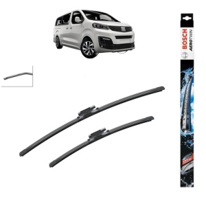 Set stergatoare auto FIAT ULYSSE Bus din 2022-2025, Bosch Aerotwin, din cauciuc siliconat rezistent